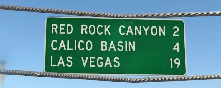 Road sign shown for this question