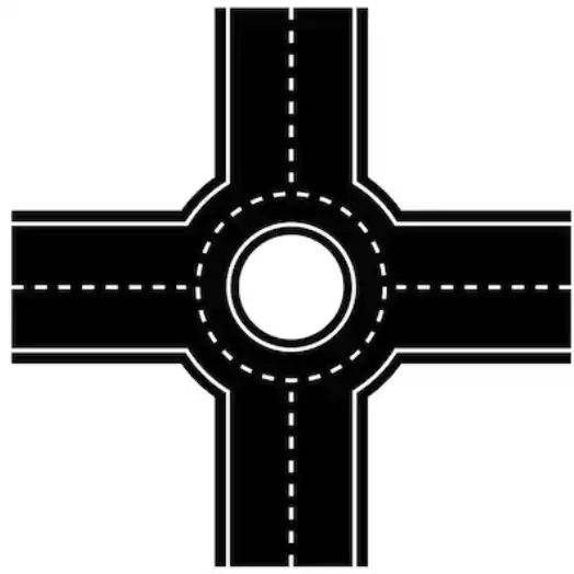 Driving manoeuvre illustration