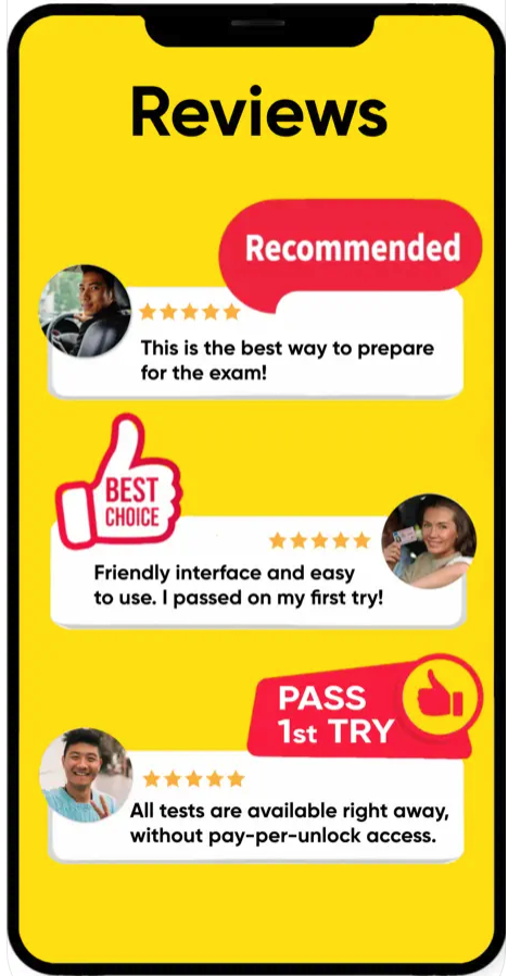 User Reviews of G1 Test Ontario App – Android & iOS